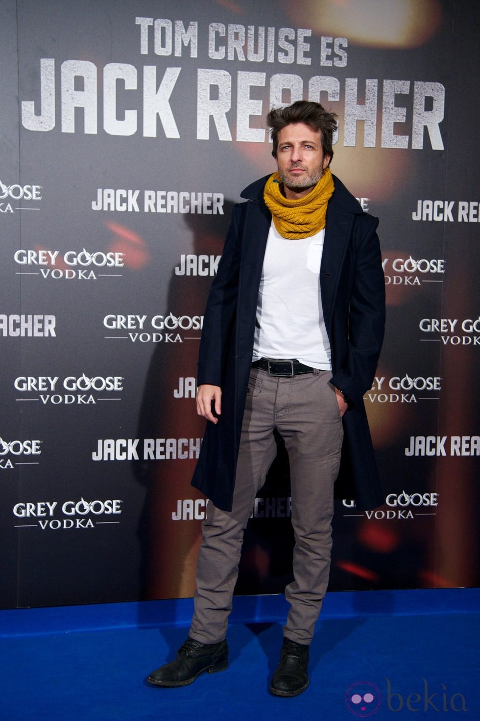 Jesús Olmedo en el estreno de 'Jack Reacher' en Madrid