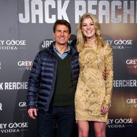 Tom Cruise y Rosamund Pike en el estreno de 'Jack Reacher' en Madrid
