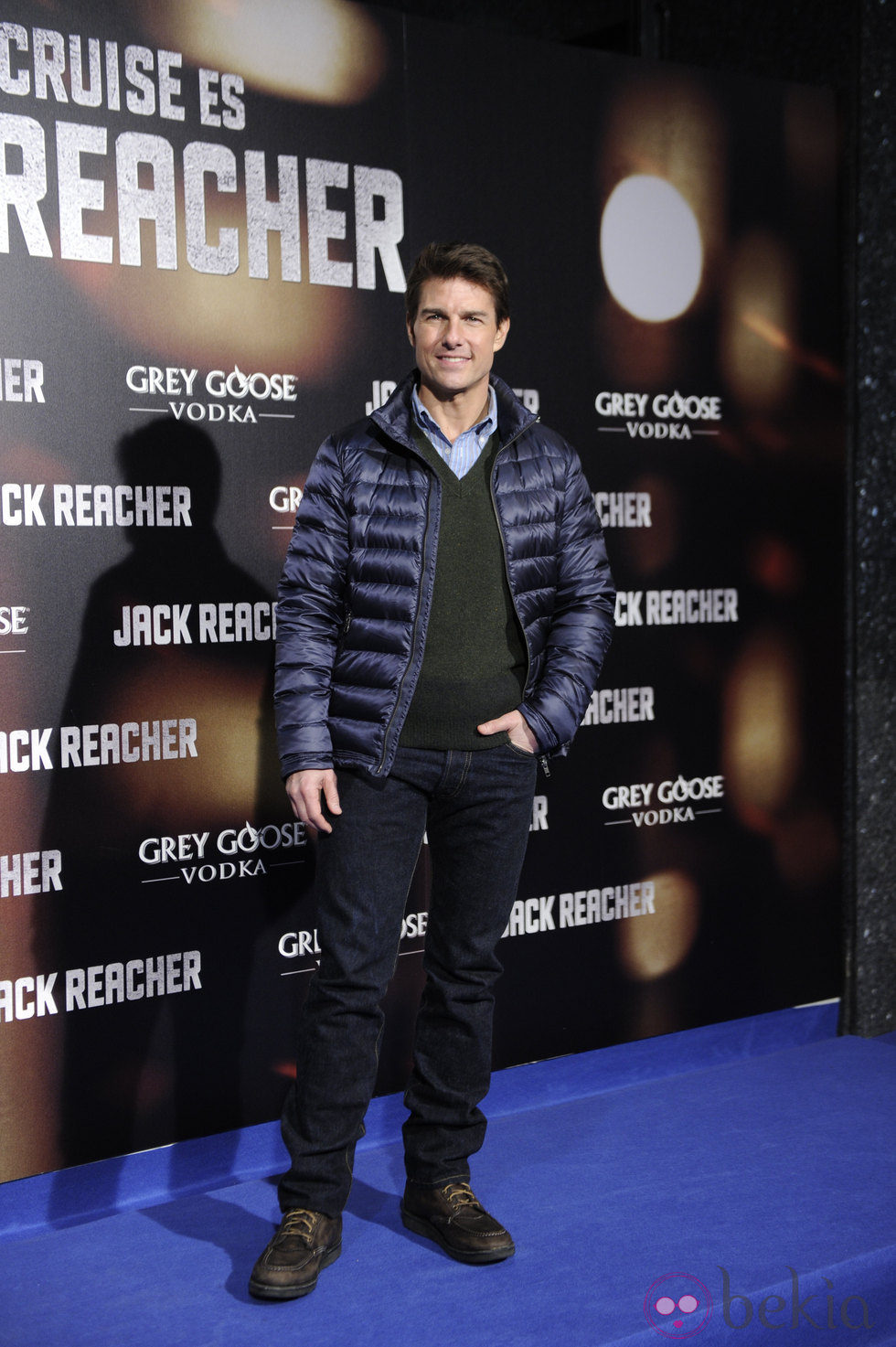 Tom Cruise en el estreno de 'Jack Reacher' en Madrid