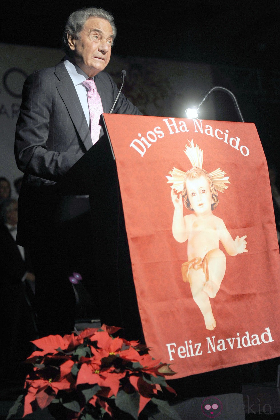 Arturo Fernández da el pregón navideño en Marbella