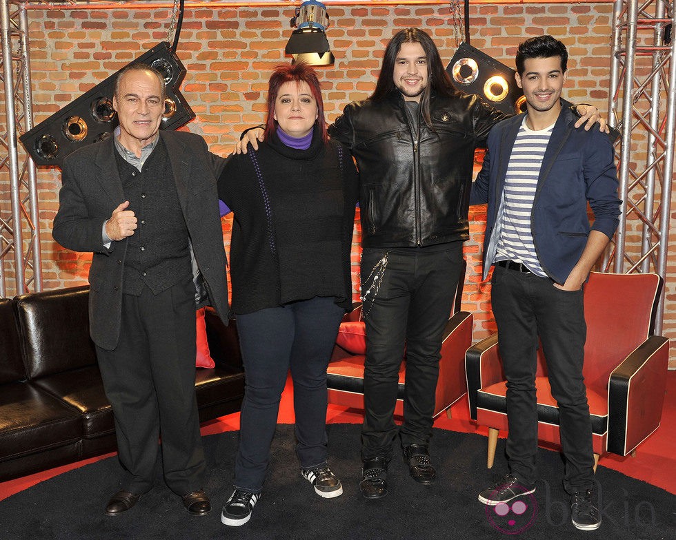 Pau, Maika, Rafa y Jorge, los cuatro finalistas de 'La Voz'