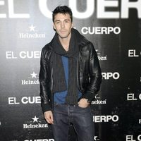 Rubén Sanz en el estreno de 'El Cuerpo'