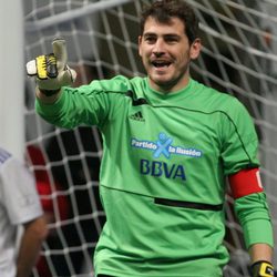 Iker Casillas en el 'Partido x la ilusión' 2012