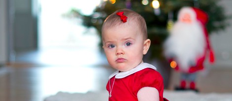 La Princesa Estela de Suecia desea Feliz Navidad 2012