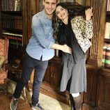Ricard Sales y Ángela Molina en la presentación de la tercera temporada de 'Gran Reserva'
