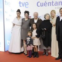 Los Alcántara en el estreno de la 14 temporada de 'Cuéntame cómo pasó'