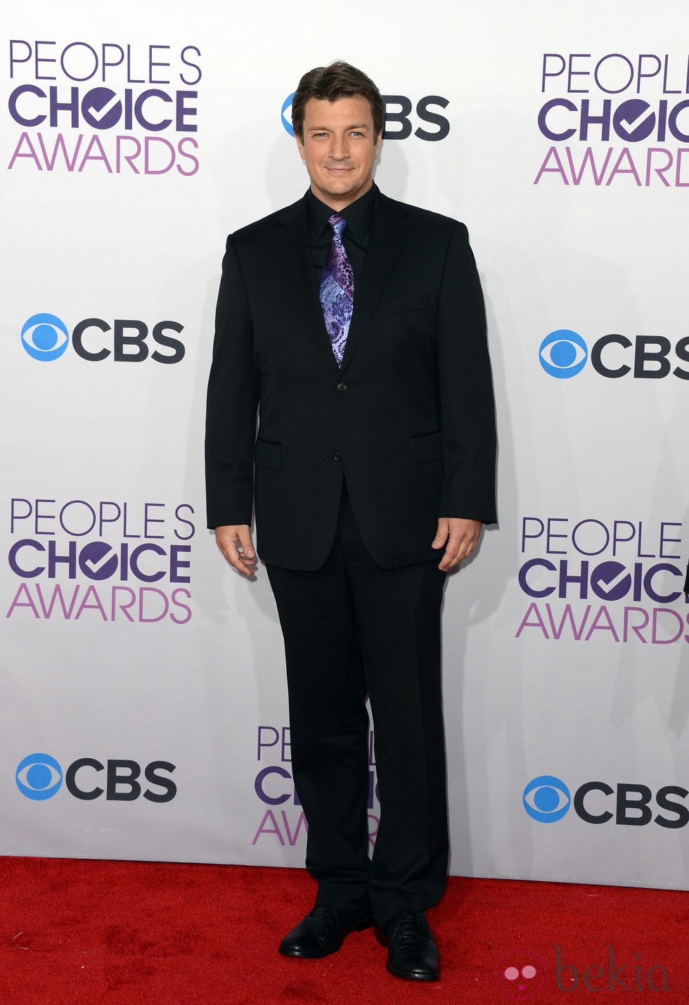 Nathan Fillion en los People's Choice Awards 2013