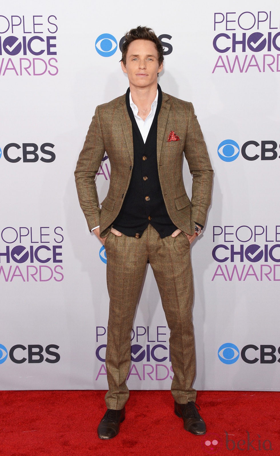 Eddie Redmayne en los People's Choice Awards 2013