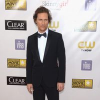 Matthew McConaughey en los Critics' Choice Movie Awards 2013