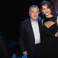 Robert De Niro y Jennifer Lawrence en los Critics' Choice Movie Awards 2013