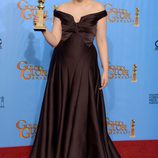 Lena Dunham, Mejor actriz de comedia por 'Girls' en los Globos de Oro 2013