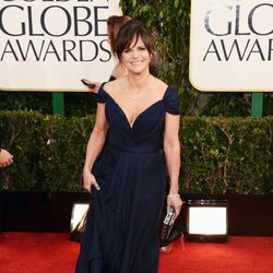 Sally Field en la alfombra roja de los Globos de Oro 2013