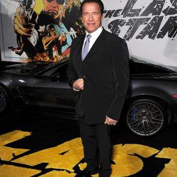 Arnold Schwarzenegger en el estreno de 'El último desafío'