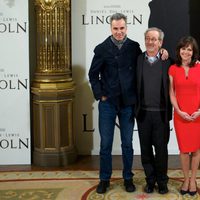Daniel Day-Lewis, Steven Spielberg y Sally Field estrenan 'Lincoln' en Madrid