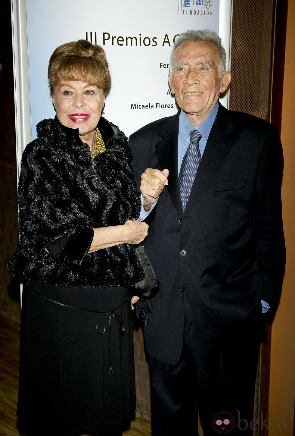 Fernando Guillén y Gemma Cuervo en el año 2011