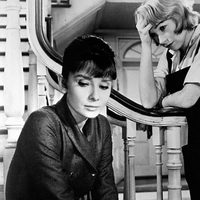 Audrey Hepburn en un fotograma de 'La calumnia'