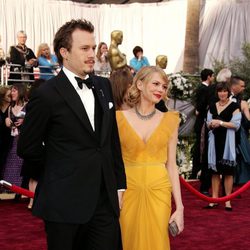 Heath Ledger y Michelle Williams en los Oscar 2006