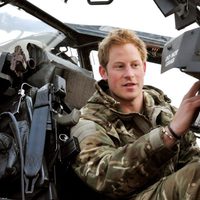 El Príncipe Harry durante su estancia en Afganistán