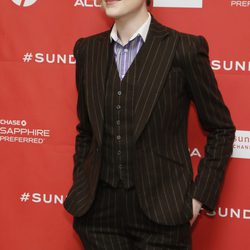 Evan Rachel Wood con un original traje en el Festival de Sundance 2013