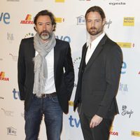 Ginés García Millán y William Miller en los Premios José María Forqué