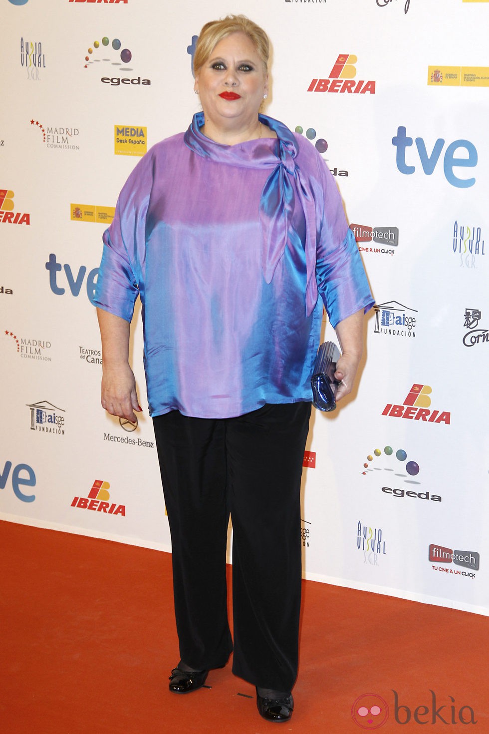 Carmina Barrios en los Premios José María Forqué 2013
