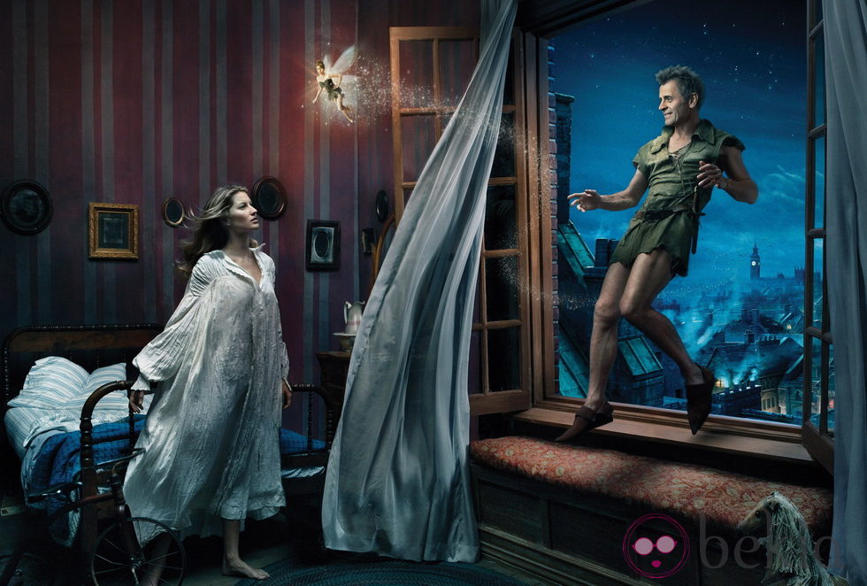 Gisele Bundchen, Mijail Baryshnikov y Tina Fey convertidos en los personajes de 'Peter Pan'