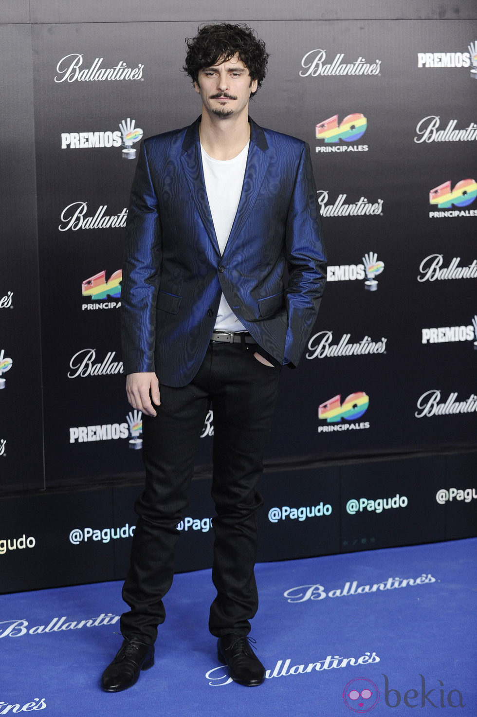 Antonio Pagudo en los Premios 40 Principales 2012