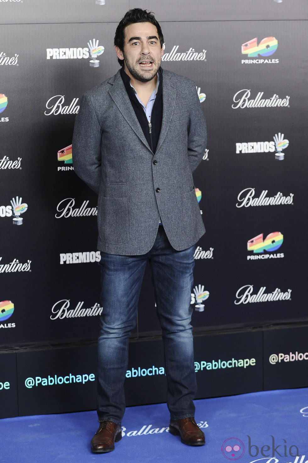 Pablo Chiapella en los Premios 40 Principales 2012