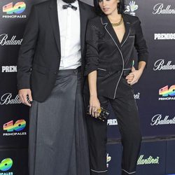 Álex García y Verónica Echegui en los Premios 40 Principales 2012