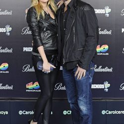 Carlos Moyá y Carolina Cerezuela en los Premios 40 Principales 2012