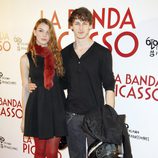 Nicolás Coronado y Cristina Duato en el estreno de 'La banda Picasso' en Madrid