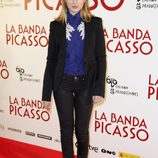 María Valverde en el estreno de 'La banda Picaso' en Madrid