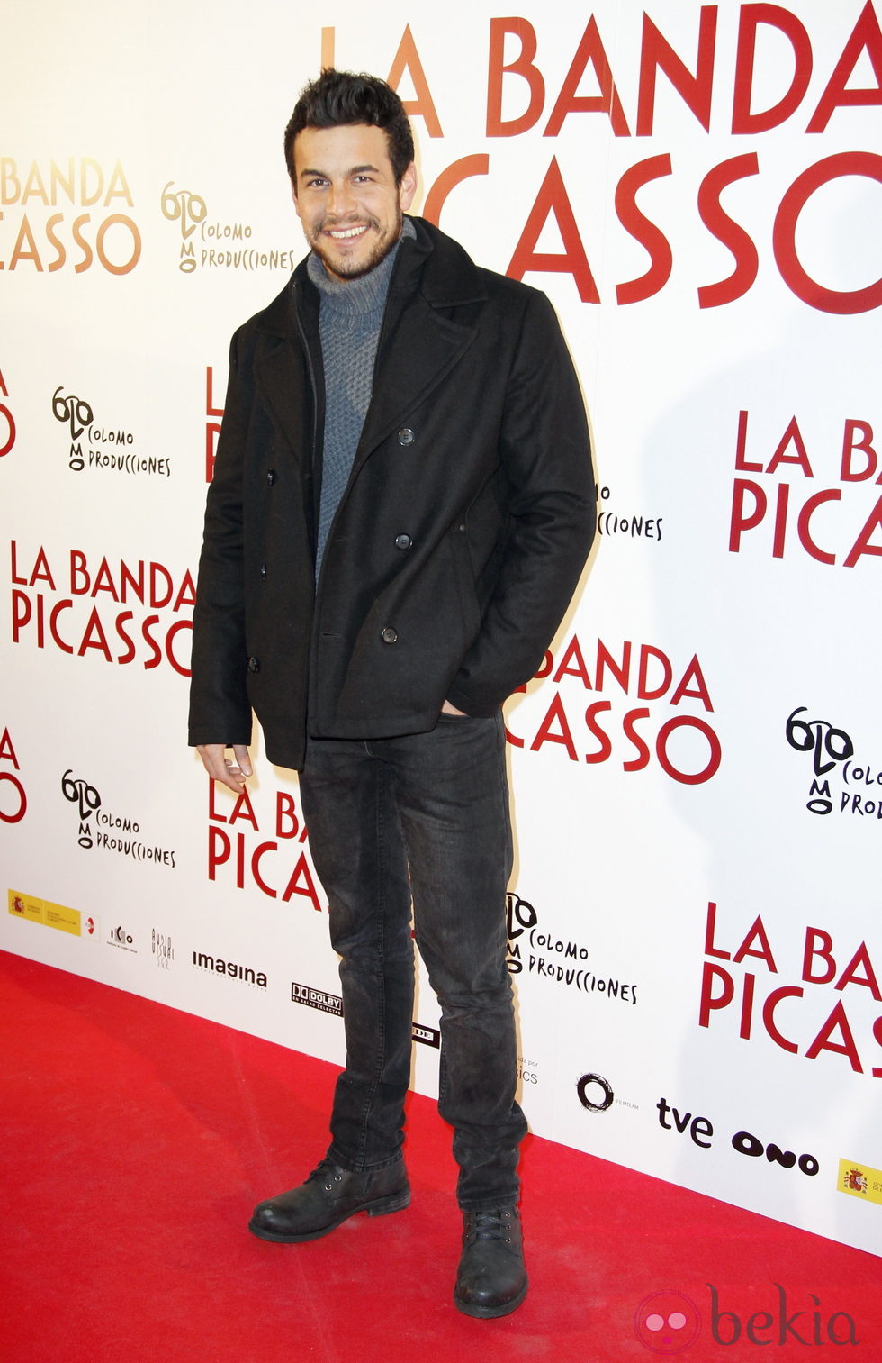Mario Casas en el estreno de 'La banda Picasso' en Madrid