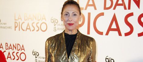 María Barranco en el estreno de 'La banda Picasso' en Madrid