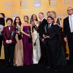 El reparto de 'Modern Family' en los Screen Actors Guild Awards 2013