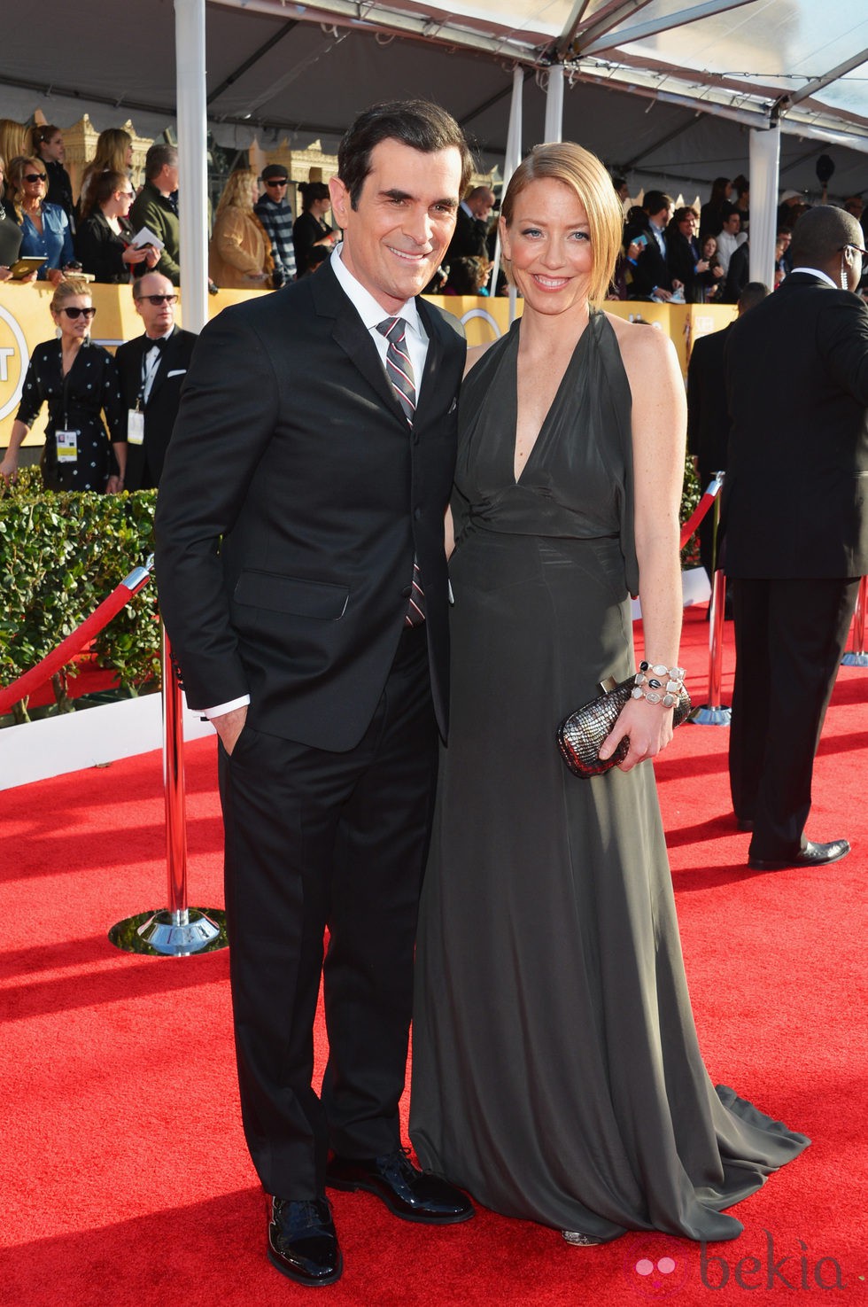 Ty Burrell y Holly Burrell en los Screen Actors Guild Awards 2013