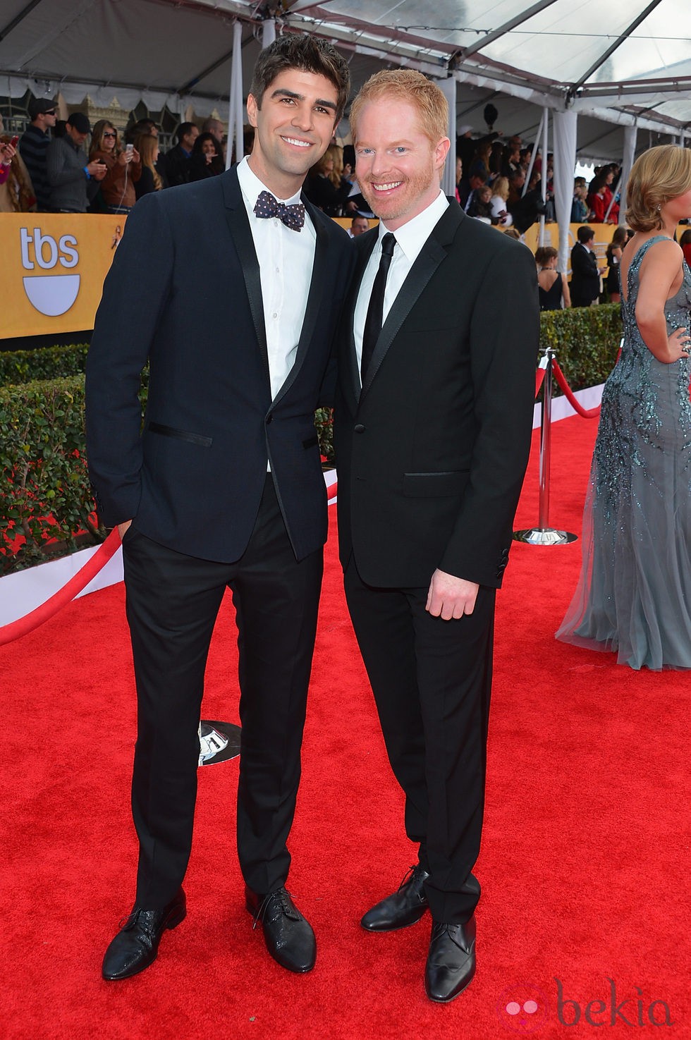 Jesse Tyler Ferguson y Justin Mikita en los Screen Actors Guild Awards 2013