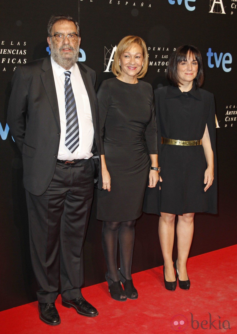 Enrique González Macho en entrada de la cena de los nominados a los Goya 2013