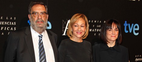 Enrique González Macho en entrada de la cena de los nominados a los Goya 2013
