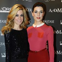 Raquel Sánchez Silva y Alexandra Jiménez inauguran una academia de L'Oreal en Barcelona