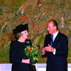 La Reina Beatriz de Holanda y el Rey Juan Carlos de España