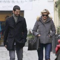 Miguel Ángel Muñoz y María Zurita paseando por las calles de Madrid