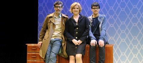 Roberto Enríquez, Ana Wagener y Críspulo Cabezas protagonizan la obra de teatro 'Málaga'