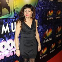 Cristina Medina en el estreno de '40 El Musical'