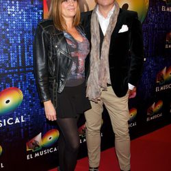 Marta Valverde y Nacho Montes en el estreno de '40 El Musical'