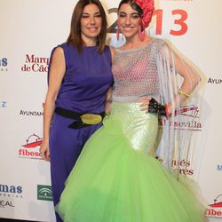 Raquel Revuelta y su hija Claudia en el SIMOF 2013