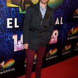 Daniel Muriel en el estreno de '40 El Musical'