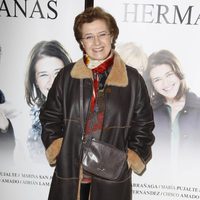 Beatriz Calvajal en el estreno de la obra de teatro 'Hermanas'