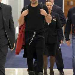 Ricky Martin a su llegada a Sidney
