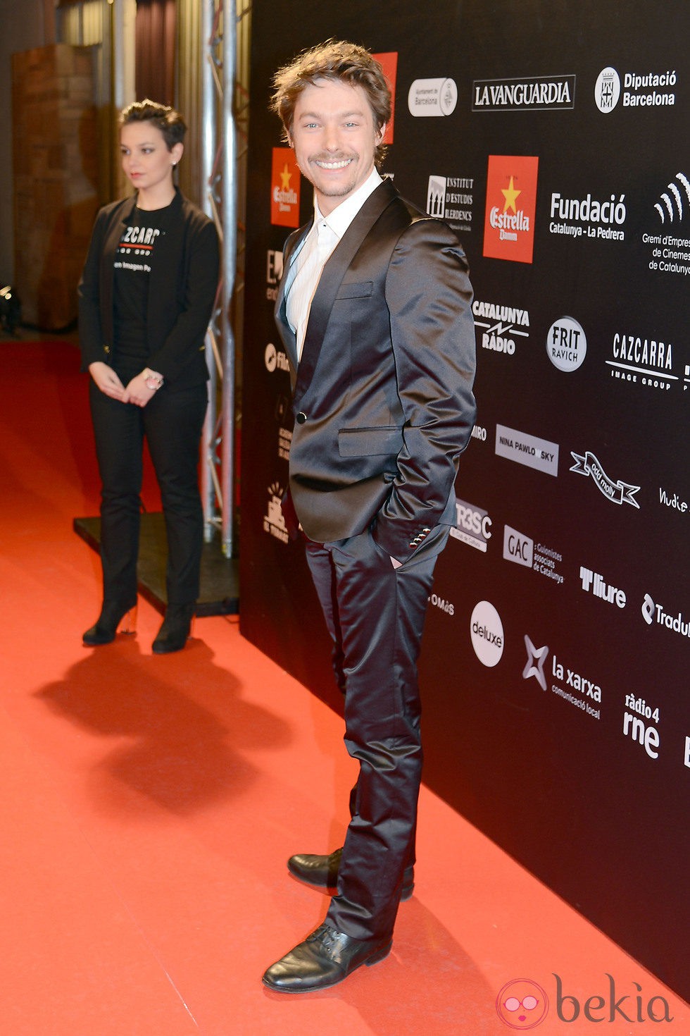Jan Cornet en los Premios Gaudí 2013